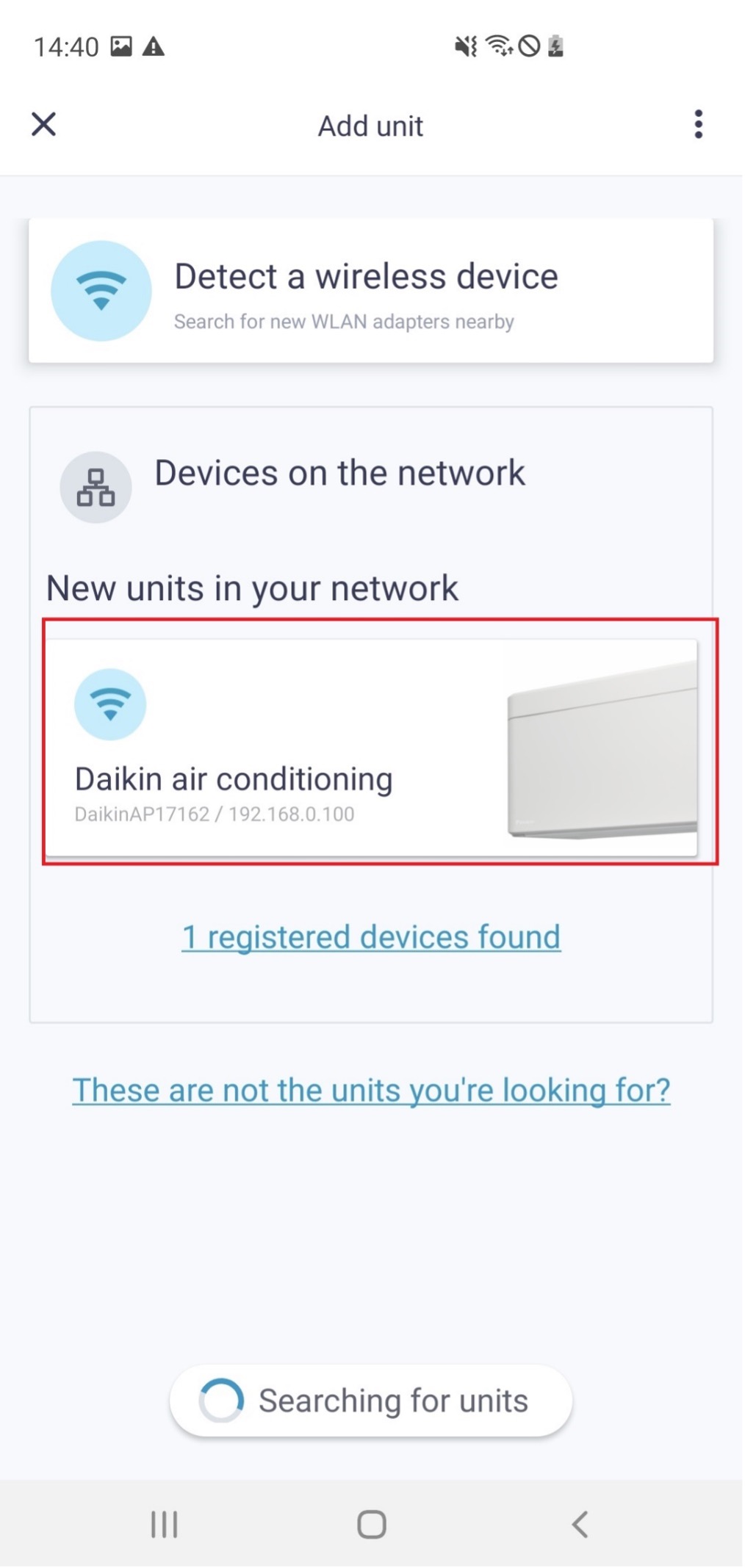 Перехід на ONECTA з Daikin Controller