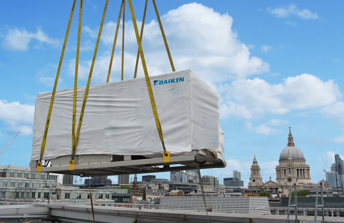 Асортимент пропонованих на прокат холодильних машин Daikin